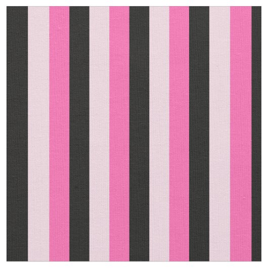 Rosa und schwarze Streifen Stoff (Nahaufnahme)
