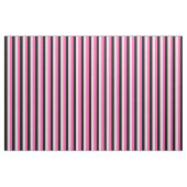 Rosa und schwarze Streifen Stoff (Fat Quarter (45,7 x 55,9 cm))
