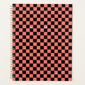 rosa und schwarze Tafel 2024 Planer (Vorderseite)