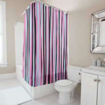 Rosa und schwarze vertikale Streifen