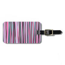 Rosa und schwarze vertikale Streifen