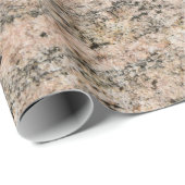 Rosa und schwarzer Granitgestein Sediment Geschenkpapier (Rolleneckpunkt)
