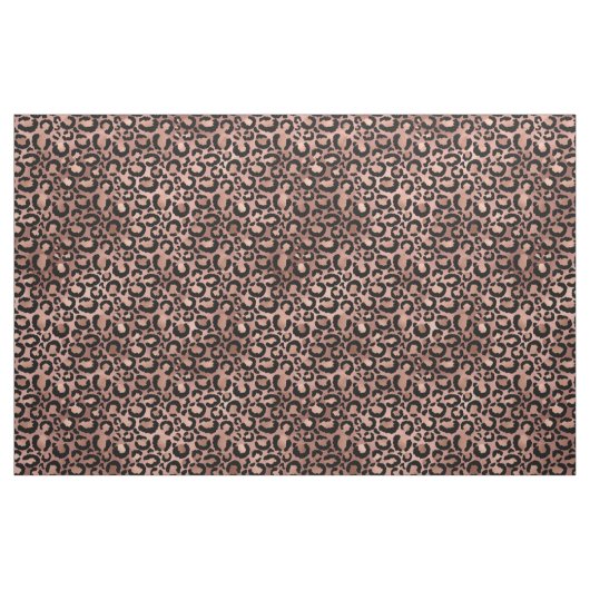 Rosa und schwarzer Leopard Stoff (Fat Quarter (45,7 x 55,9 cm))