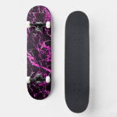 Rosa und schwarzer Marmor (vollständig mit LKW und Skateboard (Vorderseite)
