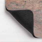 Rosa und schwarzer Marmor wirbelnde Mousepad (Ecke)
