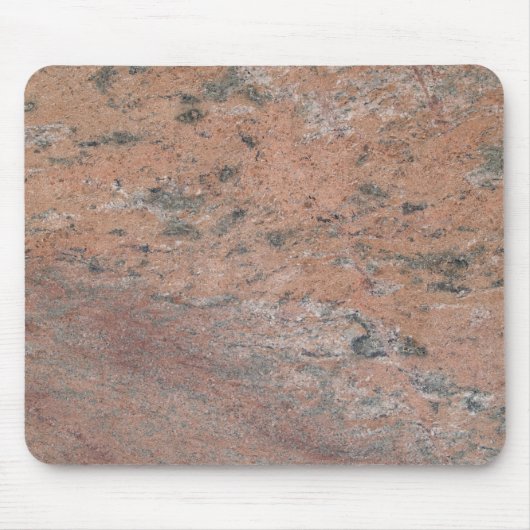 Rosa und schwarzer Marmor wirbelnde Mousepad (Vorne)