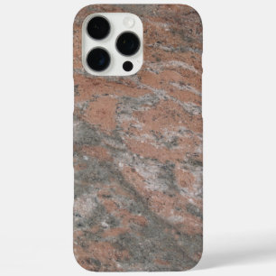 Rosa und schwarzer Marmorschwung -passend für alle iPhone 16 Pro Max Hülle