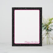 Rosa und schwarzer Schneefall (Stehend Vorderseite)