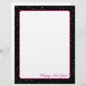 Rosa und schwarzer Schneefall (Vorne/Hinten)