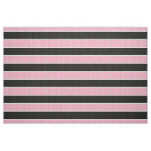 Rosa und schwarzer Tupfen Stripes Muster Stoff (Fat Quarter (45,7 x 55,9 cm))