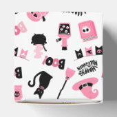 Rosa und Schwarzes Halloween Geschenkschachtel (Oben)