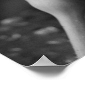 Rosa und schwarzes Poster (Ecke)