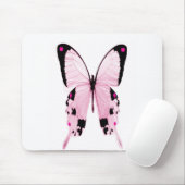rosa und schwarzes Schmetterling mousepad (Mit Mouse)