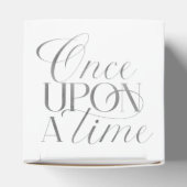 Rosa und Silber einmal auf Zeitdrucke Geschenkschachtel (Oben)