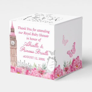 Rosa und Silber Es war einmal Prinzessin Geschenkschachtel