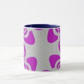 Rosa und Silberkreuz Tasse (Zentrum)