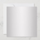 Rosa und Silbermädchen bringen Bücherdusche Einladung (Rückseite)