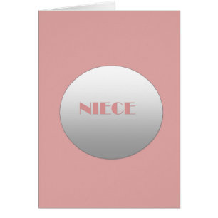 Rosa und Silberne Nichte