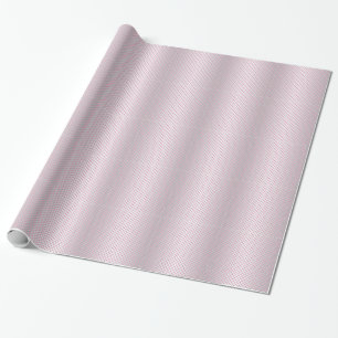 Rosa und silberweißes Polka-Punkt-Muster Geschenkpapier