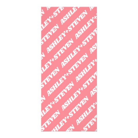 Rosa und sonnenbedruckte Hochzeitskarte Werbekarte (Hinten)