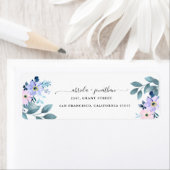 Rosa und staubblaue Rücksendeadresse (Insitu)