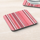 Rosa und stinkende Streifen Untersetzer (Linke Seite)