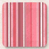 Rosa und stinkende Streifen Untersetzer (Vorderseite)