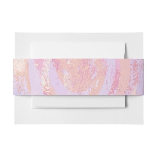 Rosa und Stinky Einladungsbanderole (Vorderseite Beispiel)