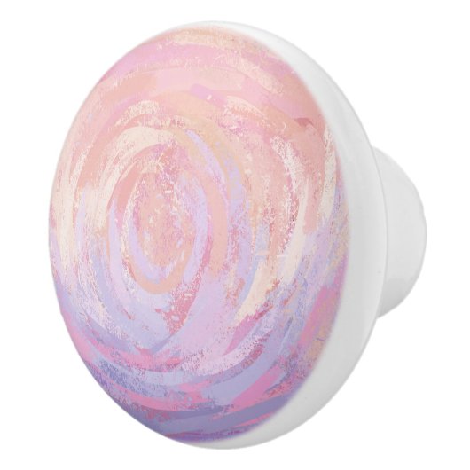 Rosa und Stinky Keramikknauf (Rechts)