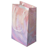 Rosa und Stinky Kleine Geschenktüte (Rückseite Schrägansicht)
