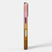 Rosa und Terracotta Boho Geometrische Streifen Nam Case-Mate iPhone Hülle (Rückseite / Rechts)