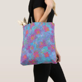 Rosa und Türkis Traum Tasche (Von Nahem)