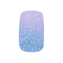 Rosa und türkisfarbene Ombre Shimmer
