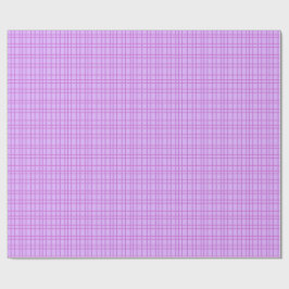 Rosa und violett geblümtes Schachbrettmuster Geschenkpapier