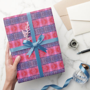 Rosa und violett geschenkpapier