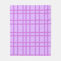 Rosa und violette Blumen kariertes Muster