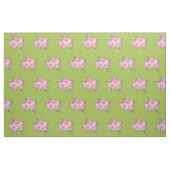 Rosa und violette Blumen Stoff (Fat Quarter (45,7 x 55,9 cm))