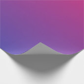 Rosa und violette Gradientfarben Geschenkpapier (Ecke)