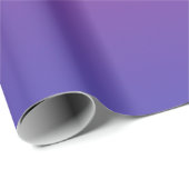 Rosa und violette Gradientfarben Geschenkpapier (Rolleneckpunkt)