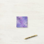 Rosa und violette Strass-Bling Post-it Klebezettel (Auf Schreibtisch)