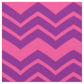 Rosa und violettes Chevron-Musterdesign Stoff (Nahaufnahme)