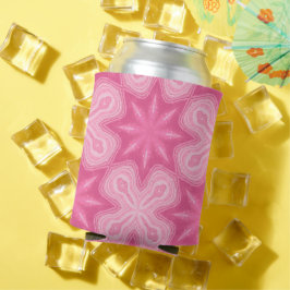 Rosa und Weiß Dosenkühler