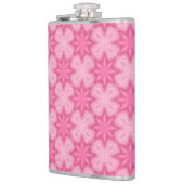 Rosa und Weiß Flachmann (Links)