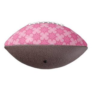Rosa und Weiß Football