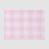 Rosa und weiß kariert seidenpapier (Vorderseite)