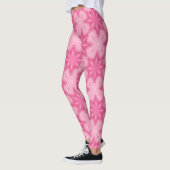 Rosa und Weiß Leggings (Links)