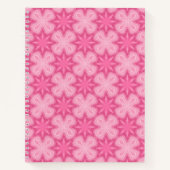 Rosa und Weiß Notizblock (Vorderseite)