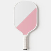 Rosa und Weiß Pickleball Schläger (Rückseite)