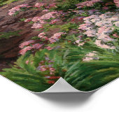 Rosa und Weiß Rhododendron | Thomas Allen, Jr. Poster (Ecke)
