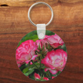 Rosa und Weiß Schlüsselanhänger (Vorderseite)